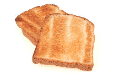 Les toasts grill&eacute;s
