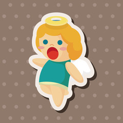 Fototapeta premium angel theme elements