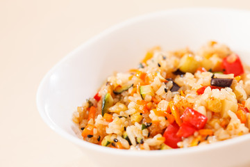 rice with vegetables