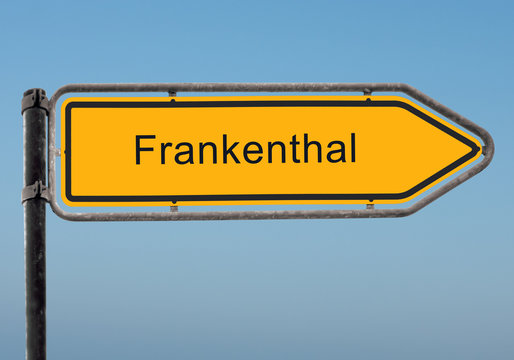 Strassenschild 35 - Frankenthal