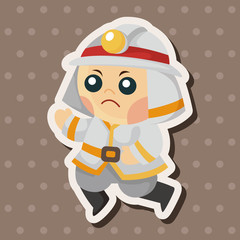 fireman theme elements