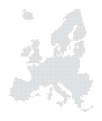 Europe Map - obrazy, fototapety, plakaty
