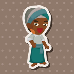 indian people theme elements