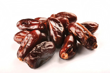 Dates on a white background