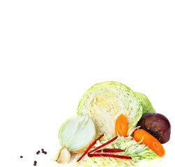 Healthy organic vegetables for cooking