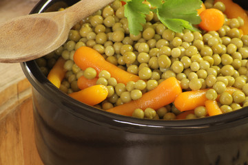 casserole de petits pois et carottes 23042015
