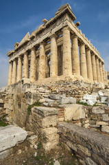 Fototapeta na wymiar ATHENS/GREECE 6TH OCTOBER 2006 - The Parthenon