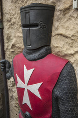 VALETTA/MALTA 18TH OCTOBER 2006 - Medieval Suit of Armour