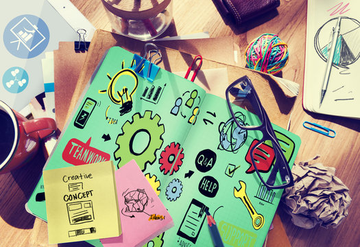 Teamwork Team Collaboration Connection Togetherness Concept