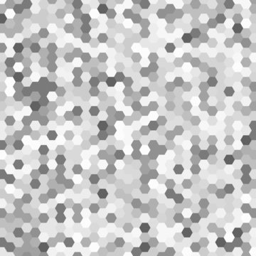 Honeycomb Grey Pattern.