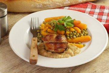 paupiette et petits pois carottes 23042015
