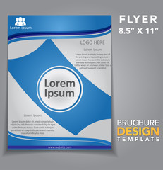 Fototapeta premium Flyer Brochure Vector Designa