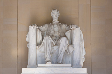 Fototapeta premium Abraham Lincoln Memorial building Washington DC