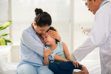 Scared of injection