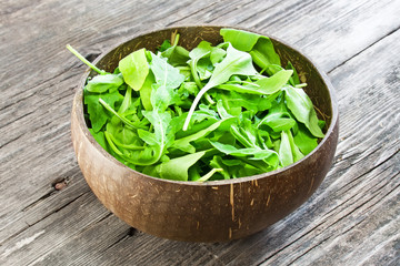 fresh arugula salad