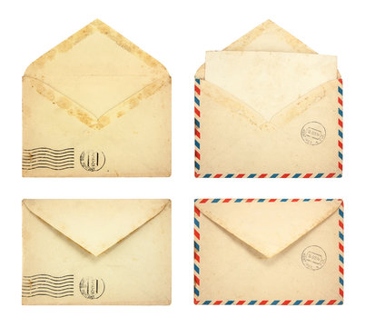 Set Of Old Envelopes