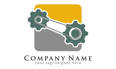 Gear Engine logo vector