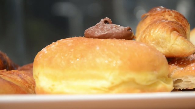 cornetti in pasticceria