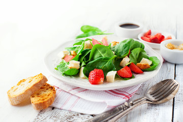 Fresh spring salad