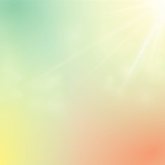 Himmel - Buntes Abendlicht