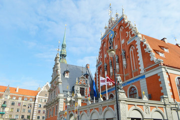 Obraz premium House of the Blackheads.