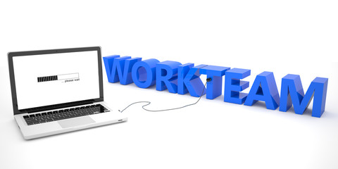 Fototapeta premium Workteam