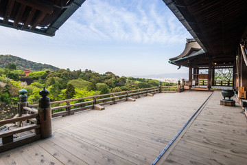 京都　清水寺　清水の舞台