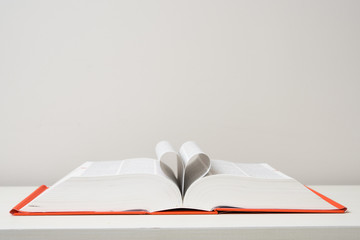 Heart-shaped book