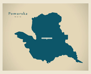 Modern Map - Pomurska SI