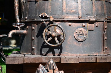 кран в баке