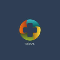 Medical logo vector