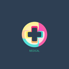 Medical logo vector