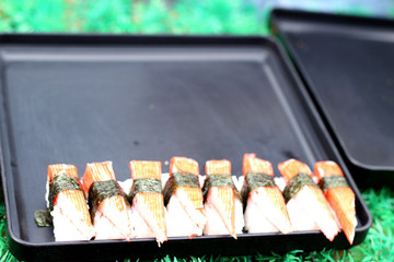 Japanese sushi traditional delicious - japanese food