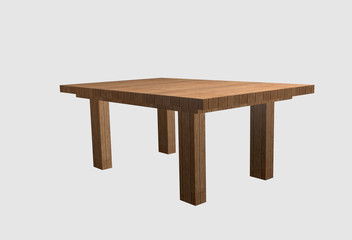 Mesa de madeira © AGPhotography