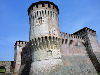 tre torri del castello di Soncino