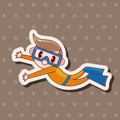 diver theme elements