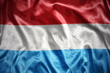 shining luxembourg flag