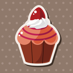 decorating cake theme elements