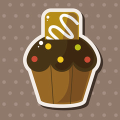 decorating cake theme elements