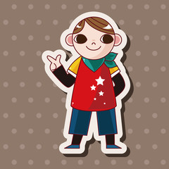 hip hop dancer theme elements