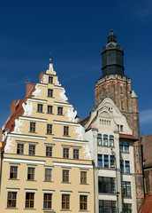Fototapeta na wymiar Wroclaw old main squere