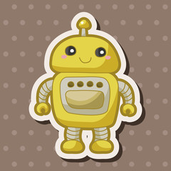 robot theme elements