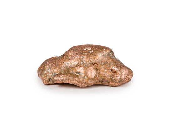 Isolated Float Copper Nugget