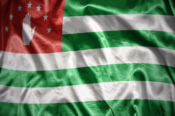shining abkhazian flag