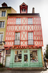 Fototapeta premium Vieille ville et maisons à colombages