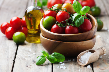 Concept of vegan food