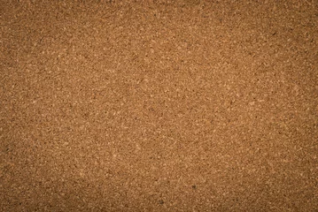 Fotobehang Close up brown cork board texture © jhk2303