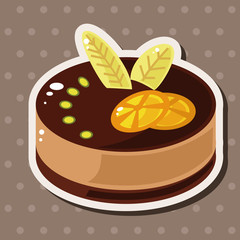 decorating cake theme elements