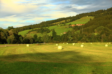 Obraz premium Naturlandschaft bei Oy Mittelberg