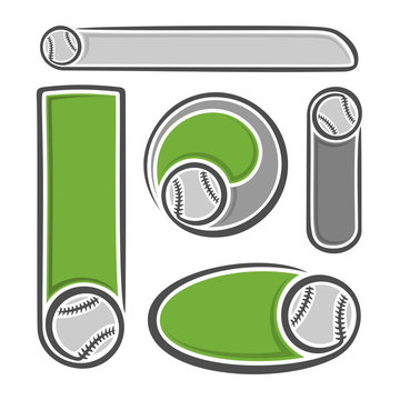 The background image on the theme of baseball